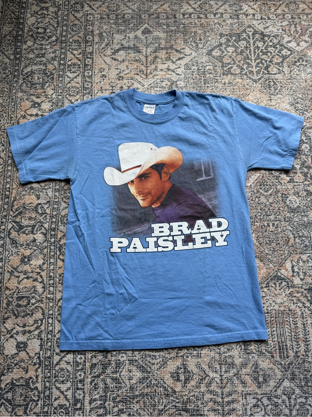 Vintage 2005 Brad Paisley Time Well Wasted Tour Tee